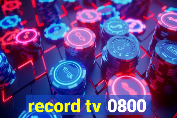 record tv 0800